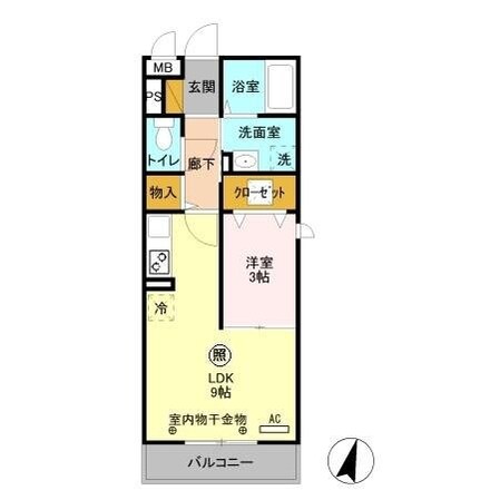 グランツの物件間取画像